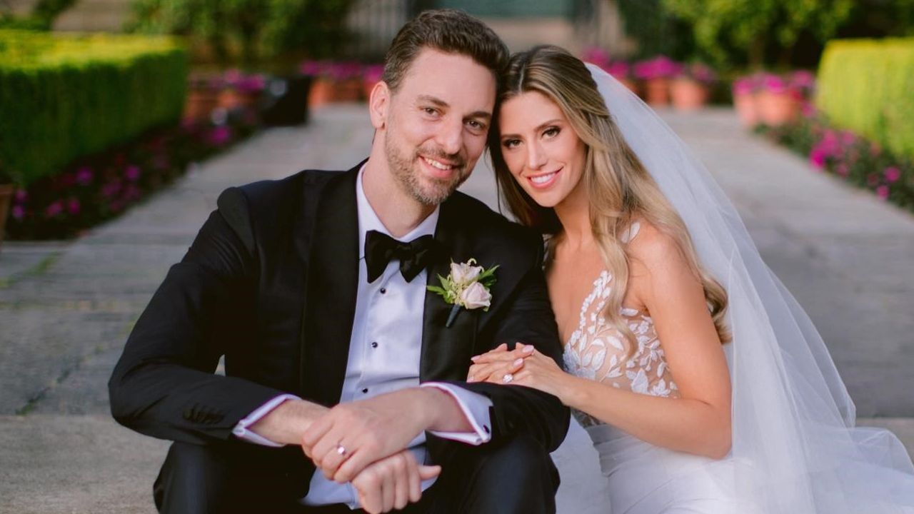 La elegante boda de Pau Gasol y Cat McDonnell